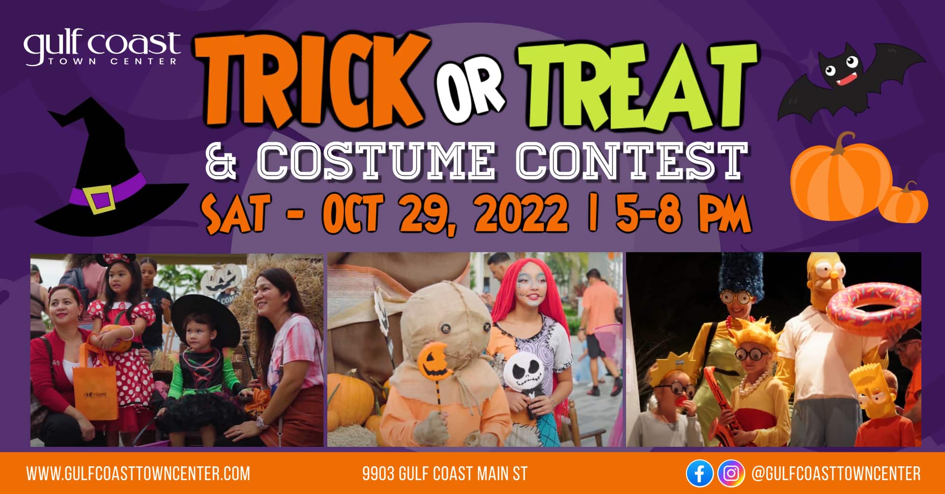 Halloween Trick or Treat Event & Costume Contest - Gulf Coast Town Center